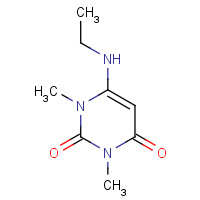 5770-43-4 6-ETHYLAMINO-1,3-DIMETHYLURACIL chemical structure