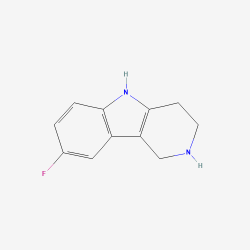 39876-39-6 8-FLUORO-2,3,4,5-TETRAHYDRO-1H-PYRIDO[4,3-B]INDOLE chemical structure