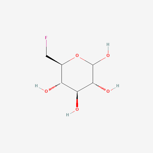 34168-77-9 6-FLUORO-6-DEOXY-D-GLUCOPYRANOSE chemical structure
