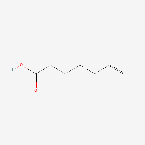 1119-60-4 6-HEPTENOIC ACID chemical structure