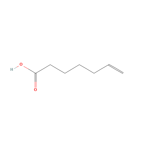1119-60-4 6-HEPTENOIC ACID chemical structure