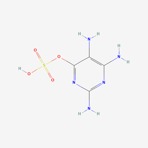 1603-02-7 2,5,6-Triaminopyrimidin-4-ol sulphate chemical structure