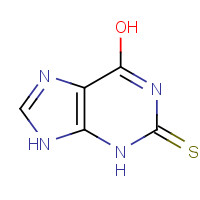 2487-40-3 2-Thioxanthine chemical structure