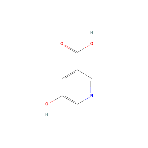 27828-71-3 5-Hydroxynicotinic acid chemical structure