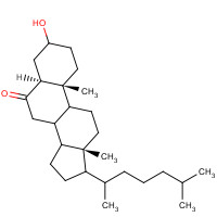 1175-06-0 6-KETOCHOLESTANOL chemical structure