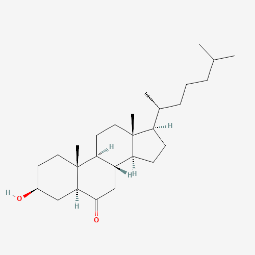 1175-06-0 6-KETOCHOLESTANOL chemical structure