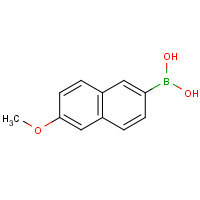 156641-98-4 6-METHOXY-2-NAPHTHALENEBORONIC ACID chemical structure