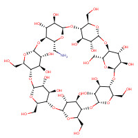 29390-67-8 6-Monodeoxy-6-monoamino-beta-cyclodextrine chemical structure