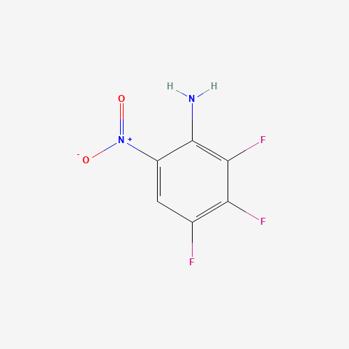 148416-38-0 2,3,4-Trifluoro-6-nitroaniline chemical structure