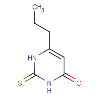 51-52-5 Propylthiouracil chemical structure