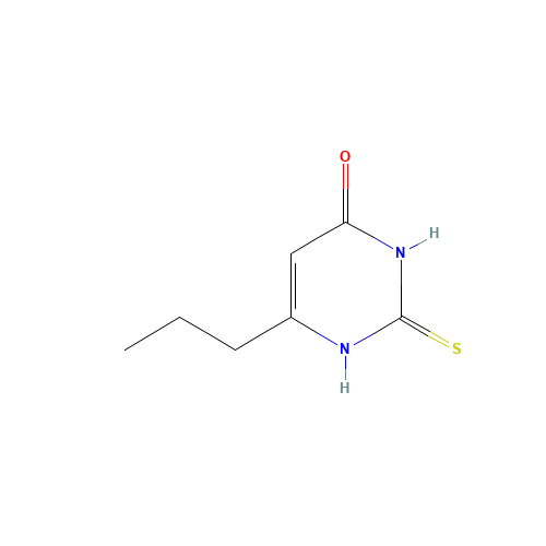 51-52-5 Propylthiouracil chemical structure