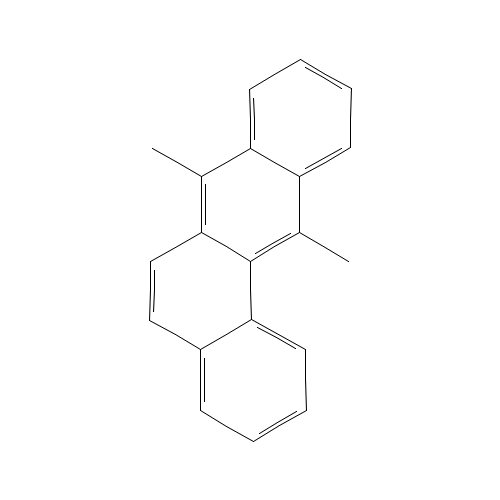 57-97-6 7,12-DIMETHYLBENZ[A]ANTHRACENE chemical structure