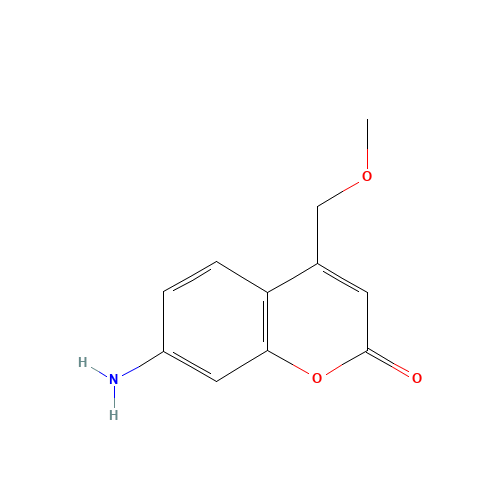 175205-10-4 7-AMINO-4-(METHOXYMETHYL)COUMARIN chemical structure