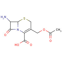 957-68-6 7-Aminocephalosporanic acid chemical structure