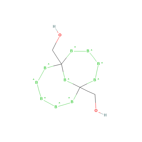 23924-78-9 1,7-BIS(HYDROXYMETHYL)-M-CARBORANE chemical structure