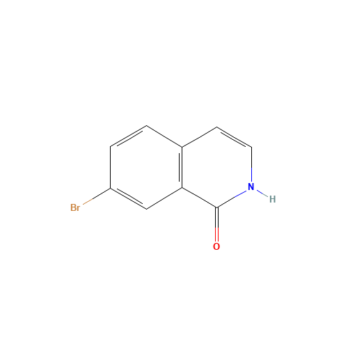 223671-15-6 7-BROMO-1-HYDROXYISOQUINOLINE chemical structure
