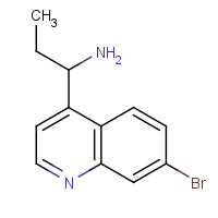 71595-18-1 (7-BROMOQUINOLIN-4-YL)PROPYLAMINE chemical structure