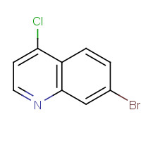 75090-52-7 7-BROMO-4-CHLOROQUINOLINE chemical structure