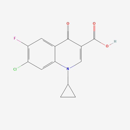 86393-33-1 7-Chloro-1-cyclopropyl-6-fluoro-1,4-dihydro-4-oxoquinoline-3-carboxylic acid chemical structure