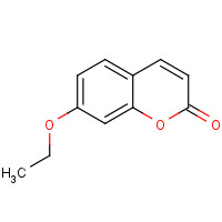 31005-02-4 7-ETHOXYCOUMARIN chemical structure