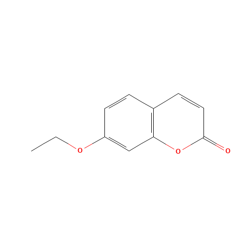 31005-02-4 7-ETHOXYCOUMARIN chemical structure