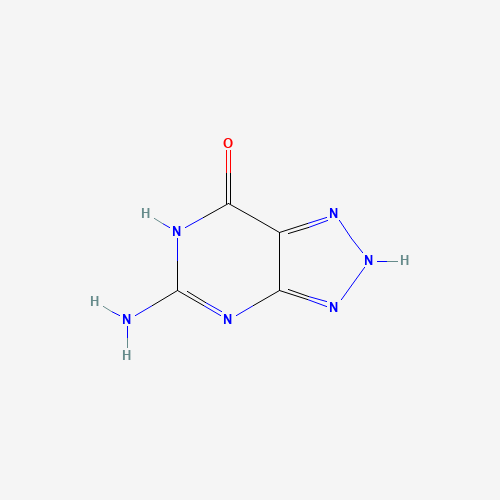 134-58-7 8-AZAGUANINE chemical structure
