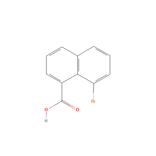 1729-99-3 8-Bromo-1-naphthoic acid chemical structure