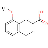 32178-63-5 8-METHOXY-1,2,3,4-TETRAHYDRONAPHTHALENE-2-CARBOXYLIC ACID chemical structure