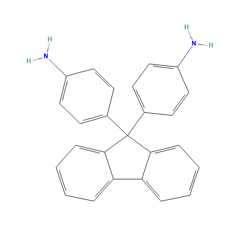 15499-84-0 4,4'-(9-Fluorenylidene)dianiline chemical structure