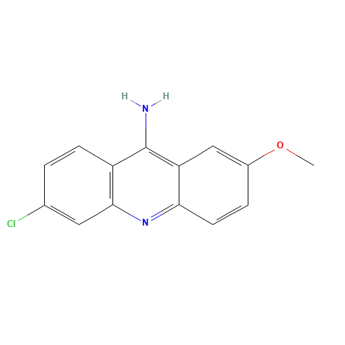 3548-09-2 9-AMINO-6-CHLORO-2-METHOXYACRIDINE chemical structure