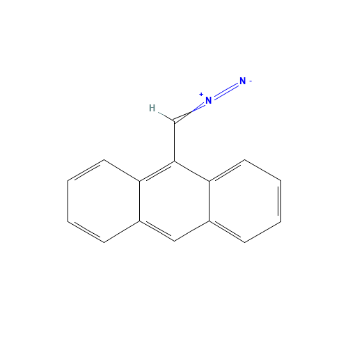 10401-59-9 9-ANTHRYLDIAZOMETHANE chemical structure