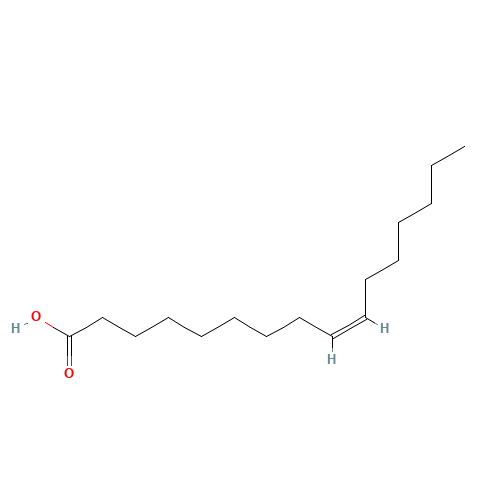 373-49-9 PALMITOLEIC ACID chemical structure