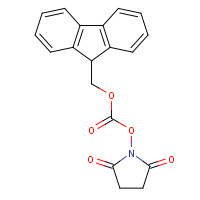 82911-69-1 N-(9-Fluorenylmethoxycarbonyloxy)succinimide chemical structure