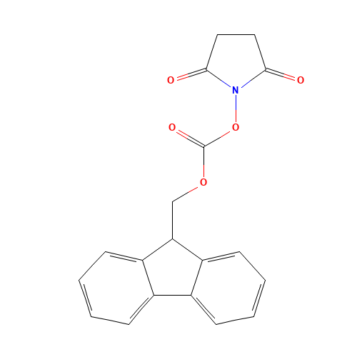 82911-69-1 N-(9-Fluorenylmethoxycarbonyloxy)succinimide chemical structure