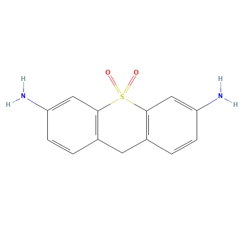 10215-25-5 3,6-THIOXANTHENEDIAMINE-10,10-DIOXIDE chemical structure