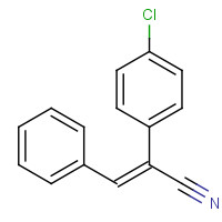 3695-93-0 (E)-ALPHA-(4-CHLOROPHENYL)CINNAMONITRILE chemical structure