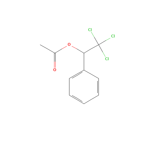 90-17-5 2,2,2-Trichloro-1-phenylethyl acetate chemical structure