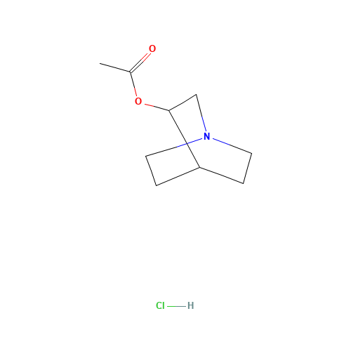 6109-70-2 ACECLIDINE HYDROCHLORIDE chemical structure