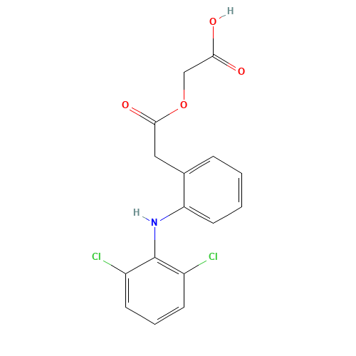 89796-99-6 Aceclofenac chemical structure
