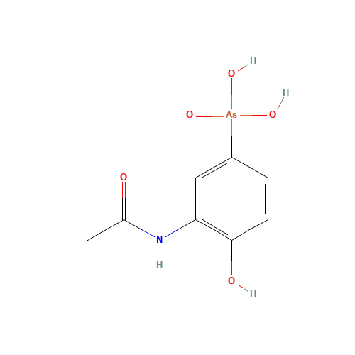 97-44-9 ACETARSONE chemical structure