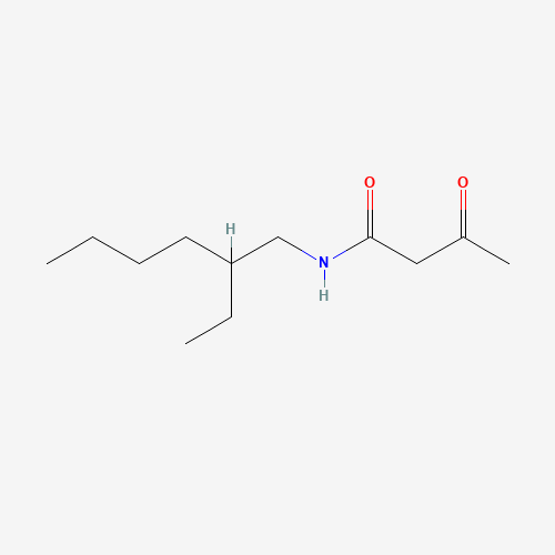 32837-36-8 acetoaceticacid2-ethylhexylamide chemical structure