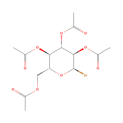 572-09-8 2,3,4,6-Tetra-O-acetyl-alpha-D-glucopyranosyl bromide chemical structure