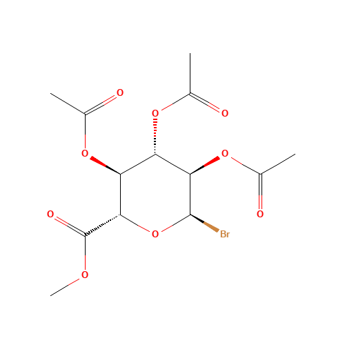 21085-72-3 ACETOBROMO-ALPHA-D-GLUCURONIC ACID METHYL ESTER chemical structure