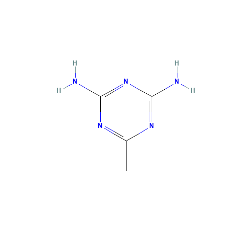 542-02-9 6-Methyl-1,3,5-triazine-2,4-diamine chemical structure