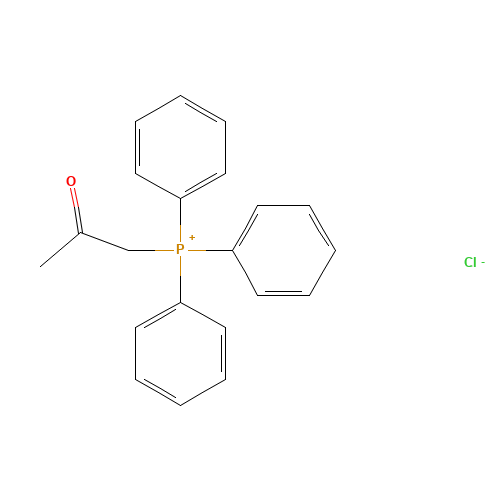 1235-21-8 ACETONYLTRIPHENYLPHOSPHONIUM CHLORIDE chemical structure
