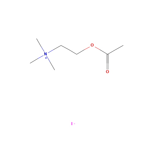 2260-50-6 ACETYLCHOLINE IODIDE chemical structure