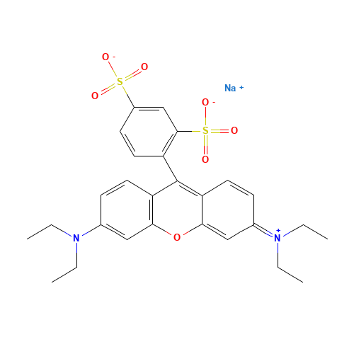 3520-42-1 SULFORHODAMINE B chemical structure
