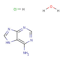 6055-72-7 Adenine hydrochloride hemihydrate chemical structure