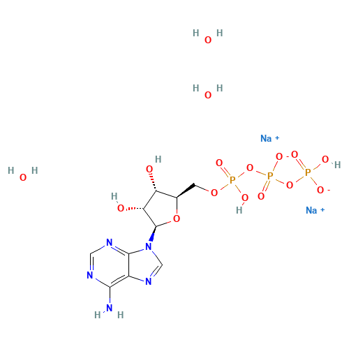 51963-61-2 Adenosine 5'-triphosphate disodium salt chemical structure