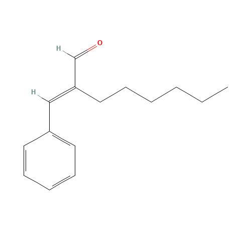 101-86-0 alpha-Hexylcinnamaldehyde chemical structure